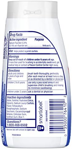 Colgate 2-in-1 Whitening Toothpaste Gel and Mouthwash - 4.6 Ounce, 12 Pack image 5
