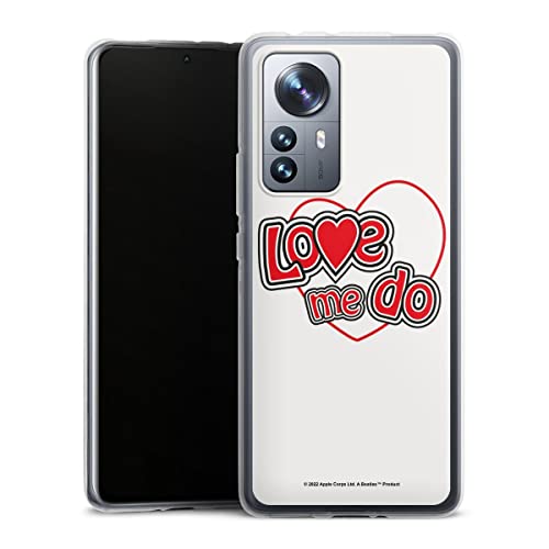 DeinDesign Coque en Silicone Compatible avec Xiaomi 12 Pro 5G Etui Silicone Coque Souple Love Me Do The Beatles Musique - Les Beatles, Paul McCartney, John Lennon, RIngo Starr, George Harrison DeinDesign Coque en Silicone Compatible avec Xiaomi 12 Pro 5G Etui Silicone Coque Souple Love Me Do The Beatles Musique