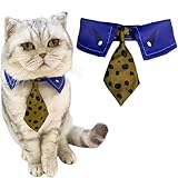 [Acosdary] コスプレ道具 七海建人 ネクタイ同型 ペットのcosplay小物 首輪 猫 犬 の首輪 アクセサリー 軽量 変装 仮装道具