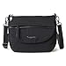 Baggallini womens 2.0 Pocket Crossbody 2 0 with RFID, Black, One Size US