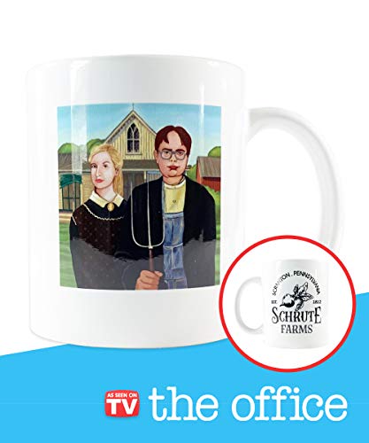 The Office Coffee Mug – Schrute Farms Cup – The Office Merchandise –