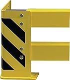 TTS Transport- und Trennwand-Systeme GmbH Schutzecke L180xH400mm STA zinkgelb f. Rammschutzplanke einzelne Schutzecke