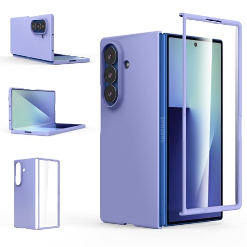 Coque Samsung Z Fold 7 polycarbonate mat ultra fine avec vitre intégrée