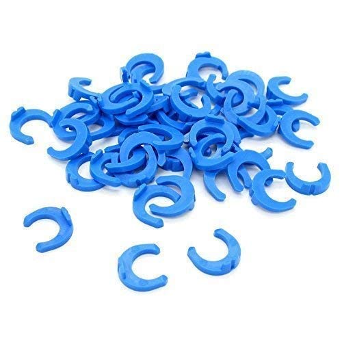 Care N Made® 1/4" Inch (6.35MM) Elbow Connector Locking Clips for RO Water Filter Fittings -100-picture-42