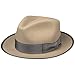 Produktbild Stetson Takota Fedora Wollhut mit Kaschmir Wollfilzhut Herrenhut Bogarthut Herren - Ripsband Herbst-Winter - XXL (62-63 cm) beige