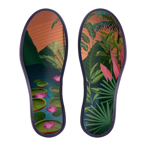 MaCae Unisex Original Knitting Lace-Up Sneaker, Recycled Linen Beige/Water Lilies, 8 US Women4