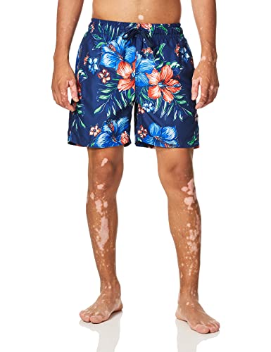 Image of Kanu Surf Men's Big Viper Extended Size Stripe Swim Trunk