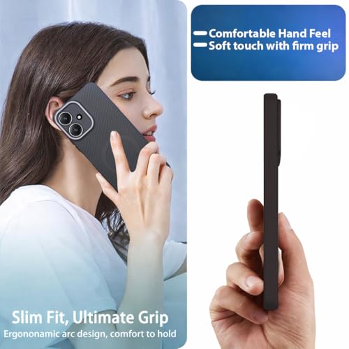 LIRAMARK Rugged Carbon Fibre Case for Redmi 13C 5G / Poco M6 Pro 5G - Image 7