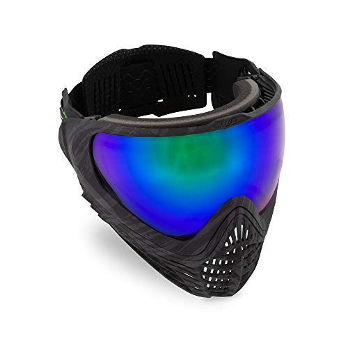 Virtue Vio Contour Ii Thermal Paintball Goggles/Masks - Graphic Black Emerald #TOP6