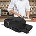 samdew Three-layer Chef Backpack with Knife Bag, Professional Knife Backpack & Chef Bag with 12 + 23 Slots & Multiple Pockets, Chef Knife Carrying Case Roll for Kitchen Utensils (Knife Not Included)