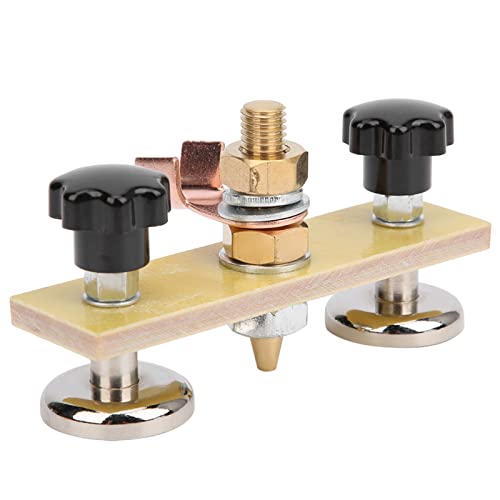 Haofy Tête Magnétique de Soudage à Haute conductivité, Ventouse Magnétique Puissante, Outil de Soudage à Double Tête pour Accessoires de, Taille Pratique pour un Usage Domestique