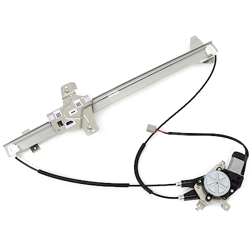 Image of FINDAUTO 741-586 Power Window Regulator for 2003-2014 for Ford for E-150 | For 2003-2005 for Ford for E-150 Club Wagon | Front Left Power Window Regulator With 2 Pins Motor Assembly | 741-586