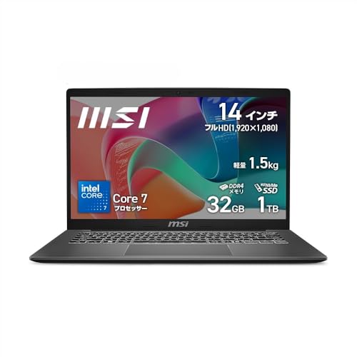 マ*ス様 高性能MSIノートPC｜14インチQWXGA+｜i7・メモリ32GB マ*ス様 高性能MSIノートPC｜14インチQWXGA+｜i7・メモリ