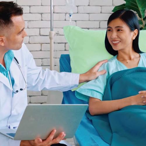 Image of Disposable Pillow Case Covers(Pack of 100),Bulk Pillow Cases for Medical Hospital Travel,Paper Pillow Cases Disposable 21 inch Width x 30 inchLength (Green)