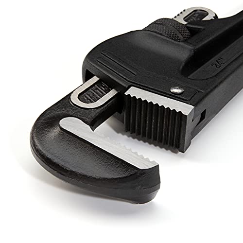 Image of Steelman 60875 24-Inch Heavy-Duty Cast Aluminum Straight Handle Pipe Wrench