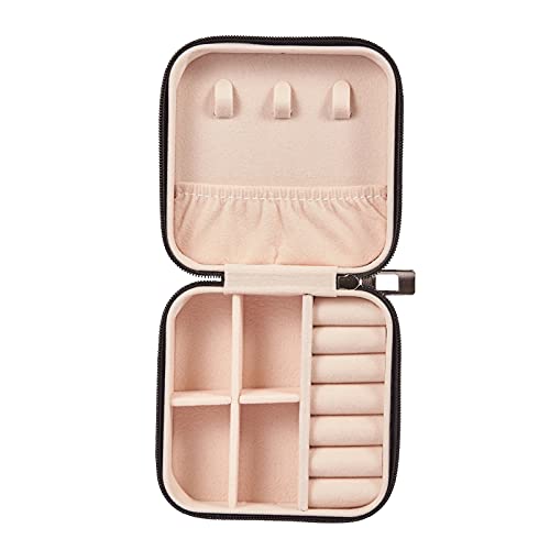 Leture LT28 Pu Leather Small Jewelry Box, Travel Portable Jewelry Case For Ring, Pendant, Earring, Necklace, Bracelet Organizer Storage Holder Boxes thumb #6