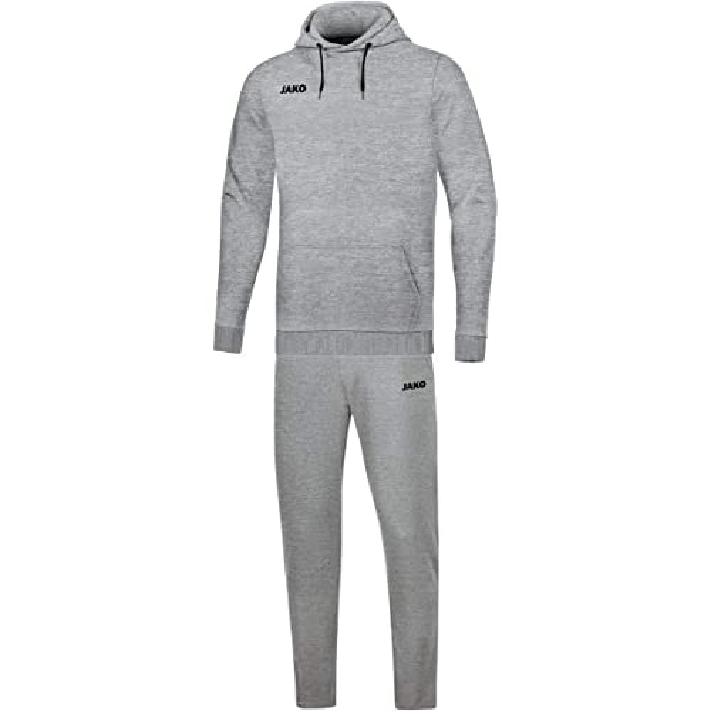 JAKO Men's Base with Hood Sweatshirt Jogging Suit Black 4XL