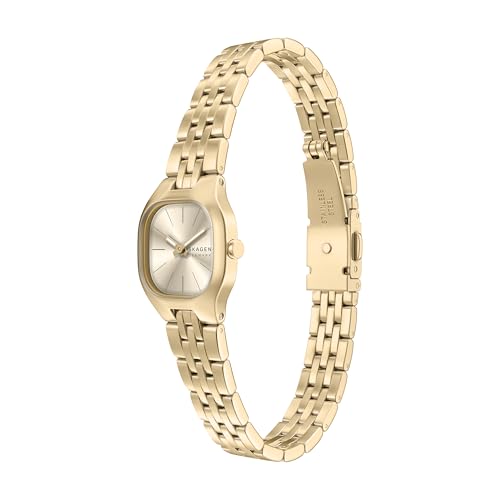 Image of Skagen Mellem Lille Three-Hand Stainless Steel Watch for Women