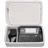 This hard carrying traveling case is designed for Brother P-Touch Label Maker PTD410/PTD600 /D610BT Connected Label Maker