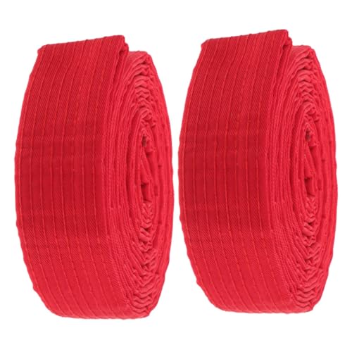 BESPORTBLE 1pair Martial Arts Belt for Adults and Boy Girl Taekwondo Training and Practice Belt Stylish for Learning Karate Techniques