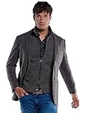 Softer Warengriff engbers Herren Freizeit-Sakko Slim fit, 33601, Braun in Größe 56