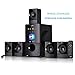 beFree Sound 5.1 Channel Bluetooth Surround Sound Speaker System in Black