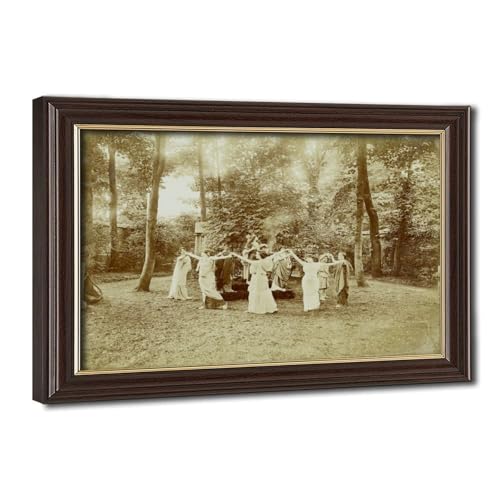 Toile cercle de sorcières pour décoration de bureau et salon