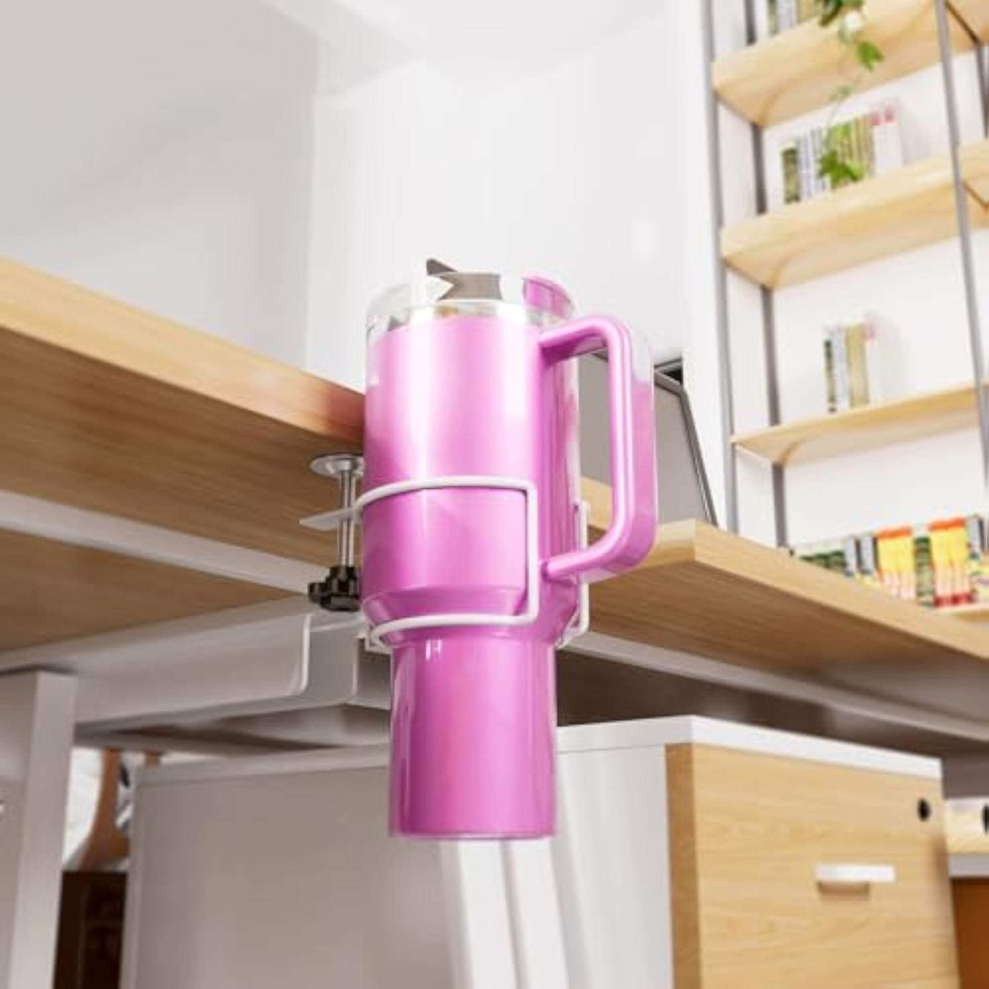 Desk Cup Holder, Clamp on Table