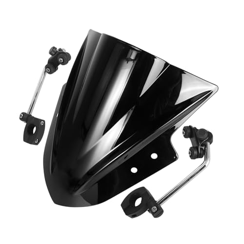 Déflecteur vent moto et extension pare-brise réglable pour Yamaha FZ6 et FZ8