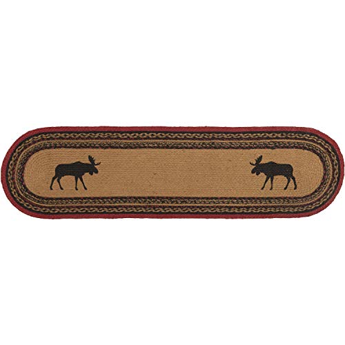 VHC-Brands-Rustic-Lodge-Tabletop-Kitchen-Cumberland-Oval-Jute-Bedding-Accessory-Runner-13×36-Almond-Tan VHC Brands Rustic Lodge Tabletop Kitchen Cumberland Oval Jute Bedding Accessory Runner 13×36 Almond Tan