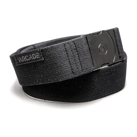 Arcade Adventure Belt, Heavy Duty Elastic Webbing, Non-Metal Buckle Cover