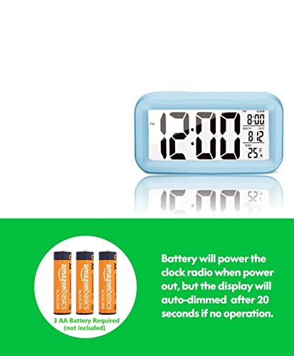 Generic Upgraded Digital Alarm Clock, 4.3