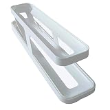 1pcs Tier Egg Dispenser Automatic Egg Roller Refrigerator Rolling Egg Holder Automatically Rolling E