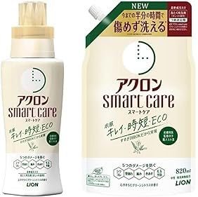 アクロン スマートケア グリーンシトラスの香り 詰替 820mL × 9 アクロン スマートケア グリーンシトラス香り 洗剤詰め替え 820ml×2