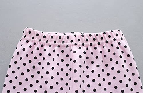 Toddler Kids Baby Girls Polka Dot Pants Leggings Cotton Trousers Warm Clothes3