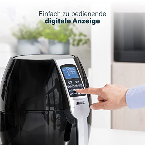 Princess Heißluftfritteuse mit 3,2 Liter, Digitalem Display, 8 Programme, 1500 Watt, Ohne Öl, Air Fryer - Aerofryer182020 5