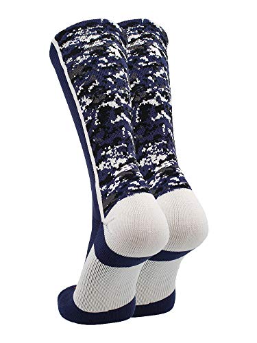 Image of TCK Athletic Crew Socks Digital Camo Football Basketball Lacrosse