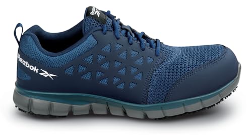 Reebok Men's Sublite Cushion Work MaxTrax Composite Toe SRO Athletic - Image 4