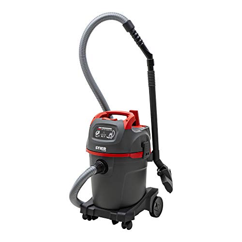 STIER Aspirateur eau/poussières SNT-32 Premium 1 400 W 32 l, 69 l/s, 8m, aspirateur chantier, aspirateur atelier - Image 6