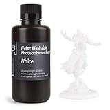 【Curado rápido y gran estabilidad】 ELEGOO 405nm rapid resin fue diseñado para reducir significativamente el tiempo de impresión con su excelente fluidez. Mientras tanto, su gran estabilidad y dureza adecuada garantizan una experiencia de impresión sin preocupaciones.