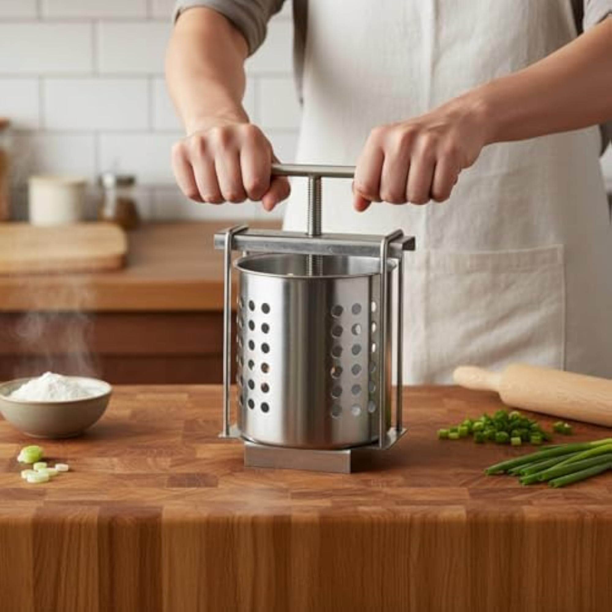 Multi-Purpose Vegetable Water Separator for Home Cooks