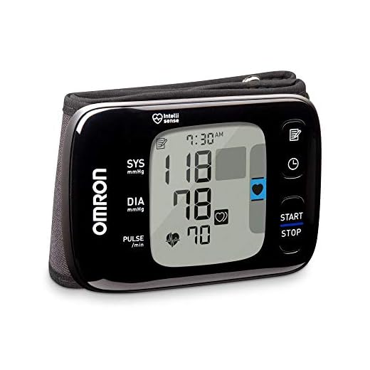 OMRON 7 Series Wireless Wrist Blood Pressure Monitor, Black
