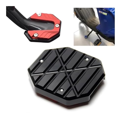 Extension de béquille latérale moto et vélo plaque support élargie