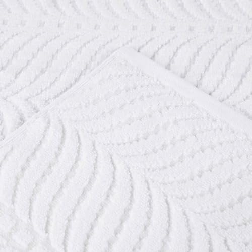 Superior CHEV BATH JAQ-SOL WH Cotton Chevron Bath Towel Set thumb #7