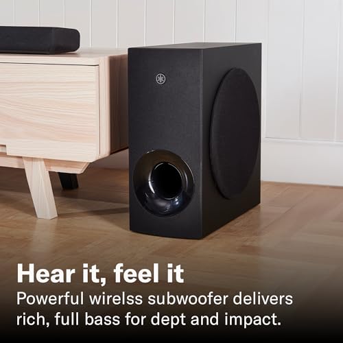 YAMAHA SR-B40A Dolby Atmos Sound Bar with Wireless Subwoofer (Black) - Image 2