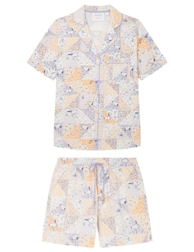 Women'Secret Pyjamas Kortärmad Multilicens Spring Break Spel Kvinna, Flerfärgad, M