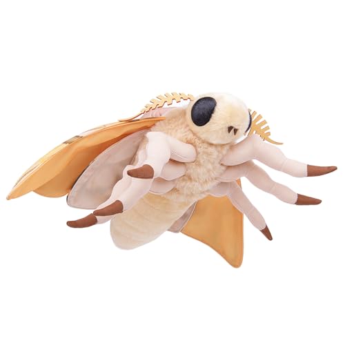 lilizzhoumax Simulation Dead leaf moth Plush Toy 14.96inch Soft Realistic Dead leaf moth Stuffed Animal Plush Toy for Kids Insect lovers Boys and Girls Gifts Home Decoration brown - Image 3