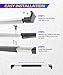 SCUARI RV Screen Door Handle,RV Door Handle,Car Accessories RV Screen Door Handle Grab Bar,Adjustable from 21-5/8 to 28-5/8 Inch RV Camper Screen Door Handle,Fit for Travel Trailer Camper Motorhome