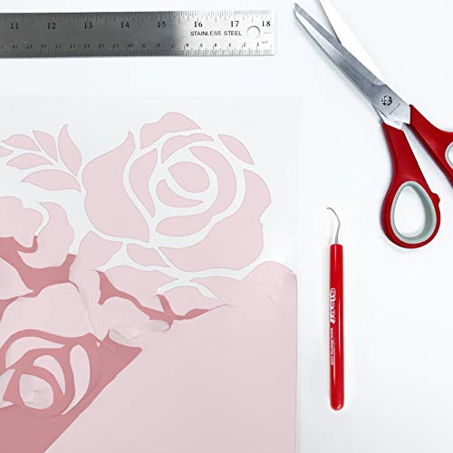 Siser Easyweed Heat Transfer Vinyl 11.8" X 2Ft Roll (Light Pink) Compatible With Siser Romeo/Juliet & Other Professional Or Craft Cutters - Layerable - Cpsia Certified #TOP2