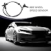 Yumfugu 1PC Car Wheel Speed Sensor, Rear Left ABS Sensor for Anti - Lock Brake System | Direct Fit Standard Replacement for OEM #3630050U2010 | Compatible with Ram 1500、Heyue Models